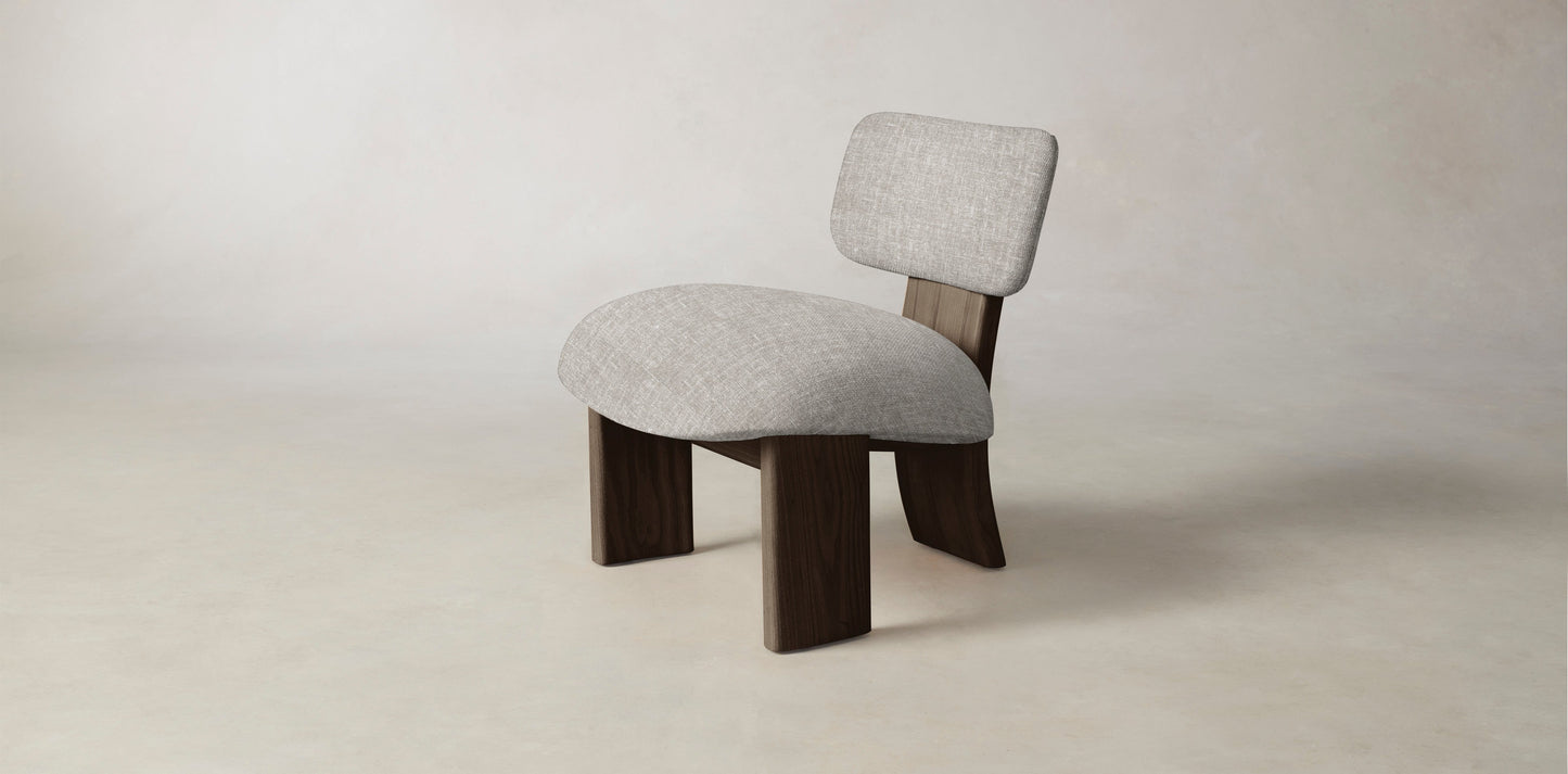 The Kenmare  - Belgian Linen Agate Chair