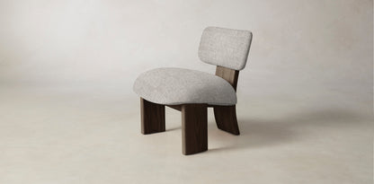 The Kenmare  - Belgian Linen Agate Chair