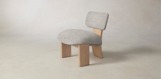 The Kenmare  - Belgian Linen Agate Chair