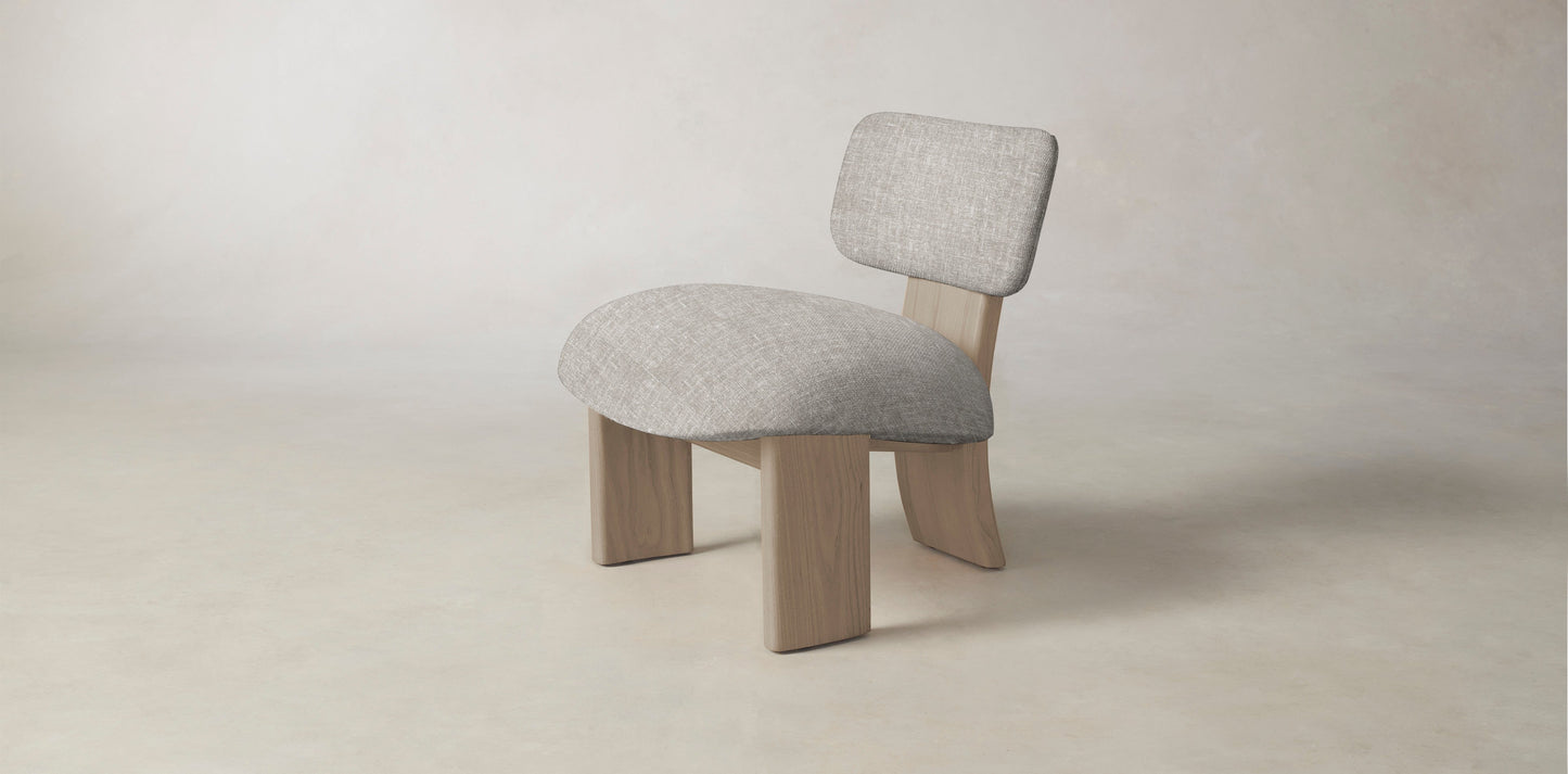 The Kenmare  - Belgian Linen Agate Chair