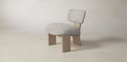 The Kenmare  - Belgian Linen Agate Chair