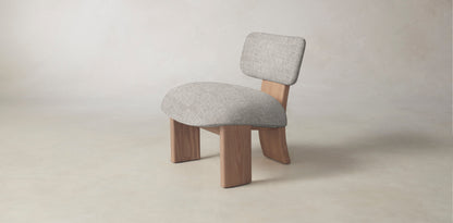 The Kenmare  - Belgian Linen Agate Chair