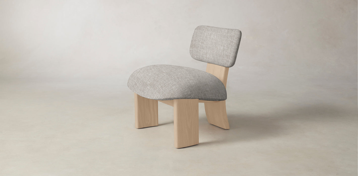 The Kenmare  - Belgian Linen Agate Chair