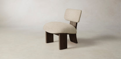 The Kenmare  - Belgian Linen Alder Chair