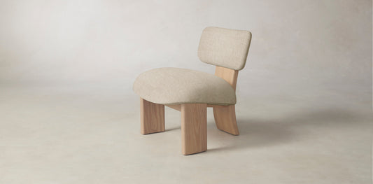The Kenmare  - Belgian Linen Alder Chair