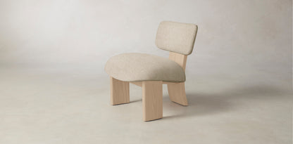 The Kenmare  - Belgian Linen Alder Chair