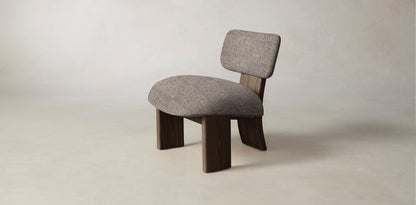The Kenmare  - Belgian Linen Carob Chair