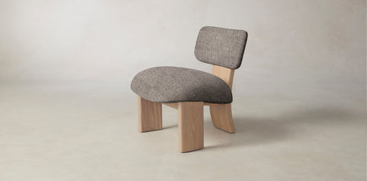 The Kenmare  - Belgian Linen Carob Chair