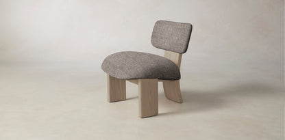 The Kenmare  - Belgian Linen Carob Chair