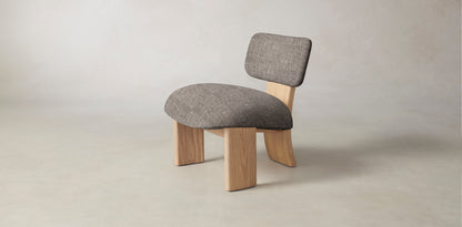 The Kenmare  - Belgian Linen Carob Chair