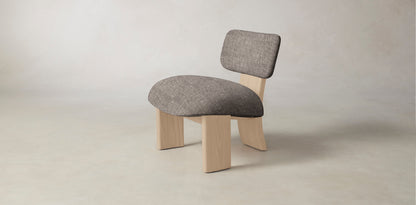 The Kenmare  - Belgian Linen Carob Chair