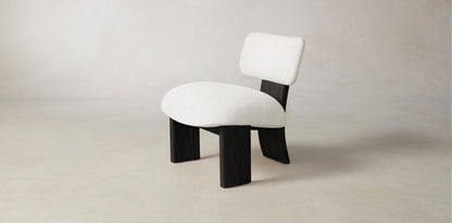 The Kenmare  - Belgian Linen Egret Chair