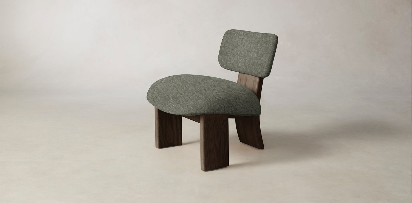 The Kenmare  - Belgian Linen Thyme Chair