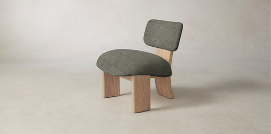 The Kenmare  - Belgian Linen Thyme Chair