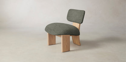 The Kenmare  - Belgian Linen Thyme Chair