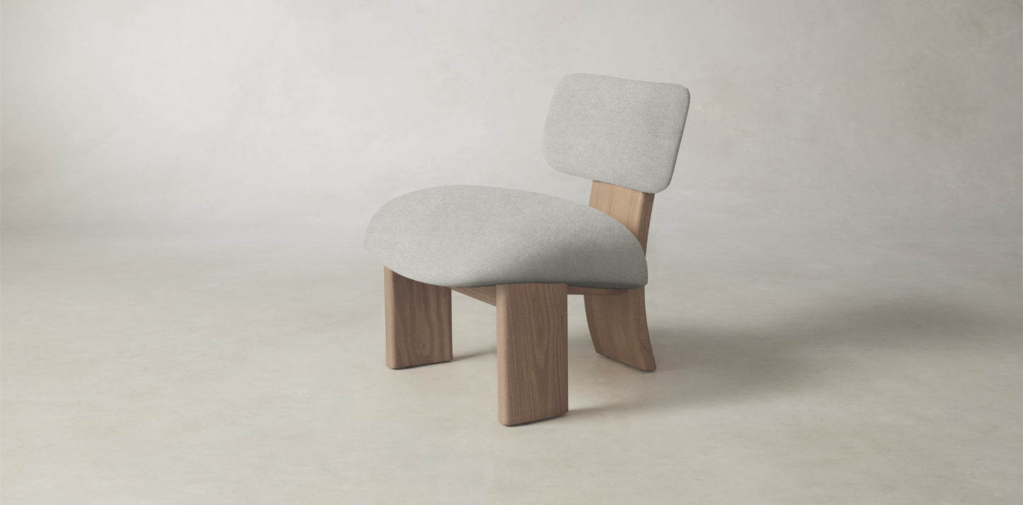 The Kenmare  - Merino Heather Grey Chair