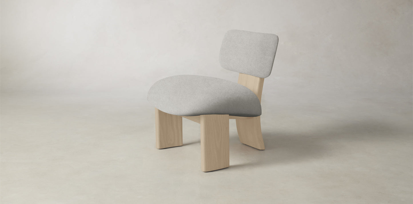The Kenmare  - Merino Heather Grey Chair