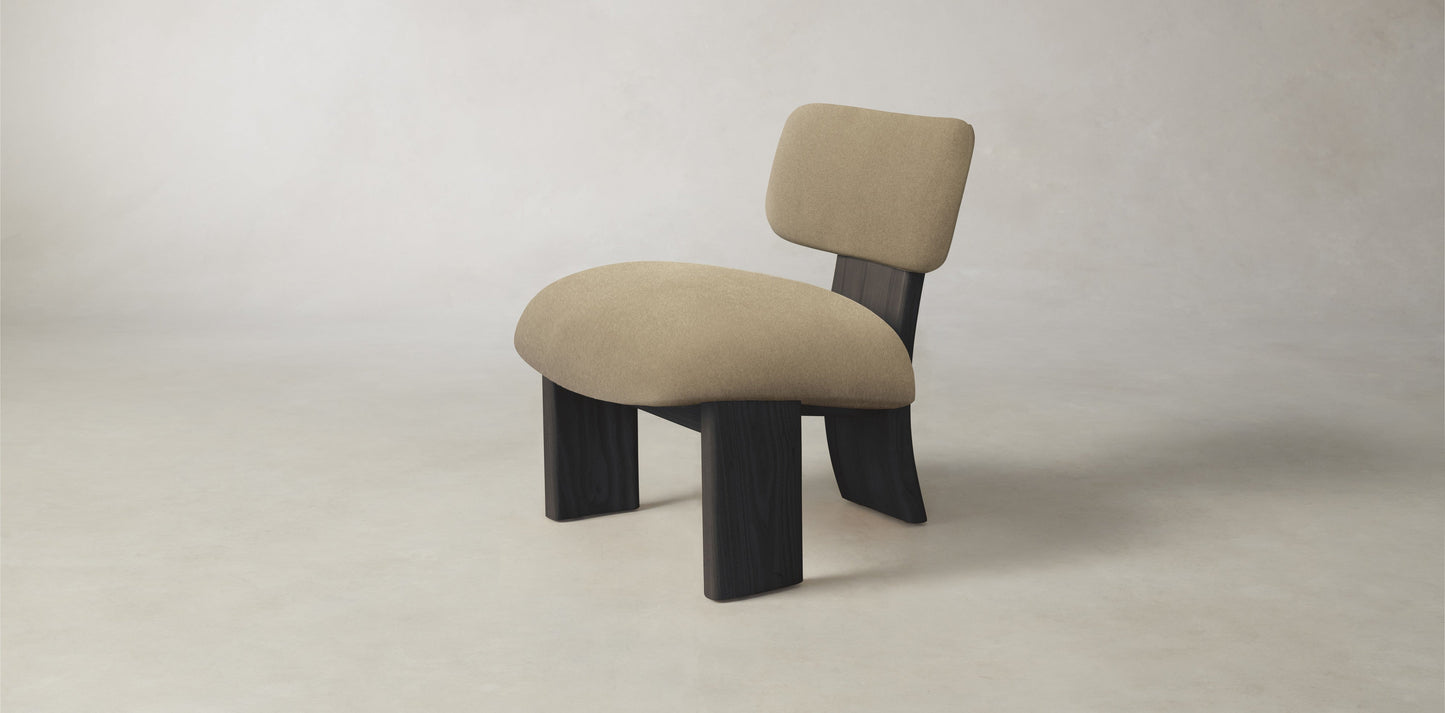 The Kenmare  - Mohair Almond Chair