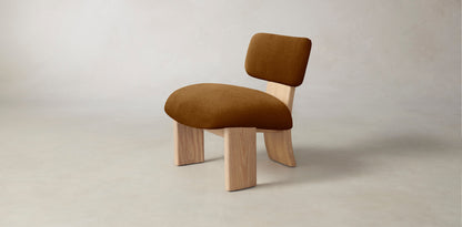 The Kenmare  - Mohair Brown Sugar Chair