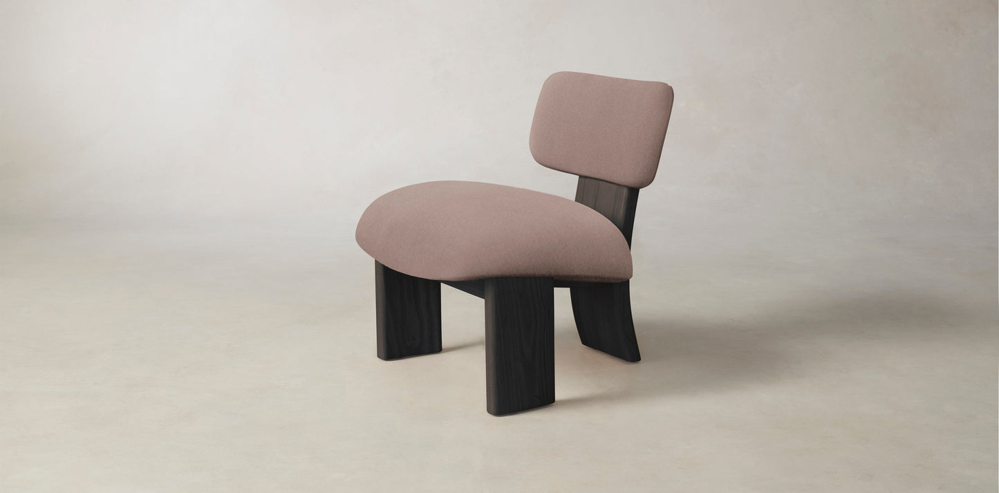 The Kenmare  - Mohair Peony Chair