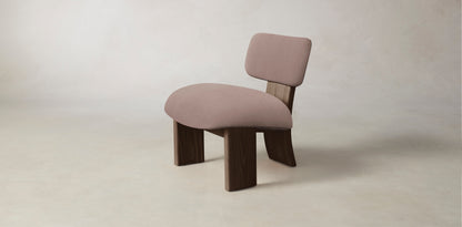 The Kenmare  - Mohair Peony Chair