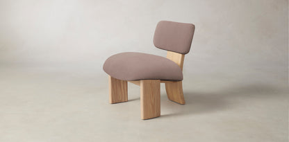 The Kenmare  - Mohair Peony Chair