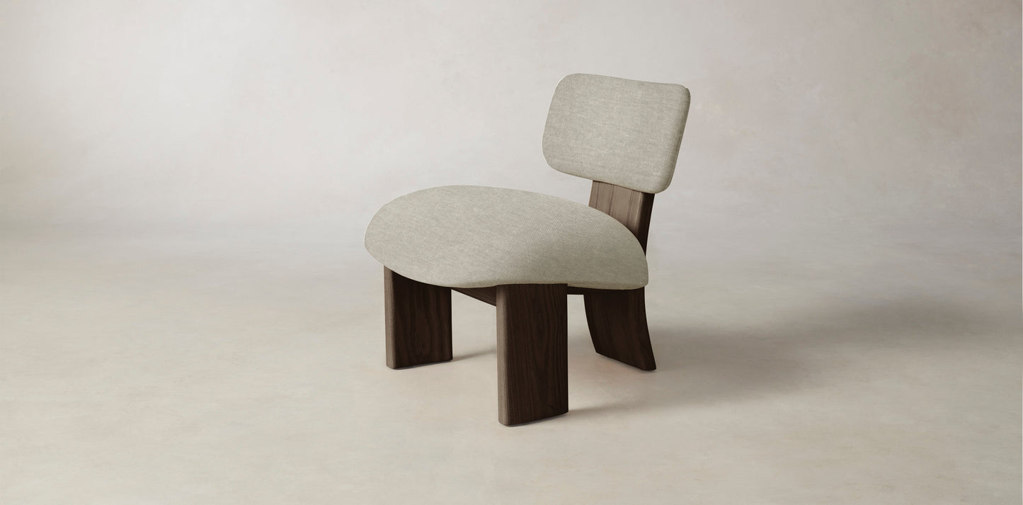 The Kenmare  - Performance Stonewashed Linen Dew Chair