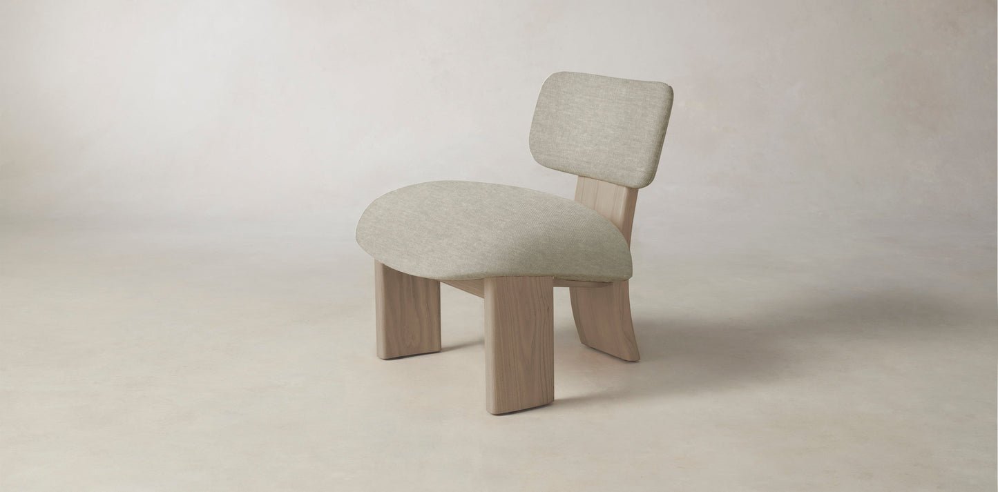 The Kenmare  - Performance Stonewashed Linen Dew Chair
