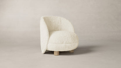 The Laight  - Shearling Ivory Chair