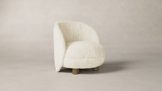 The Laight  - Shearling Ivory Chair