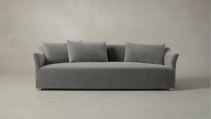 The Lenox  - Mohair Fog Sofa