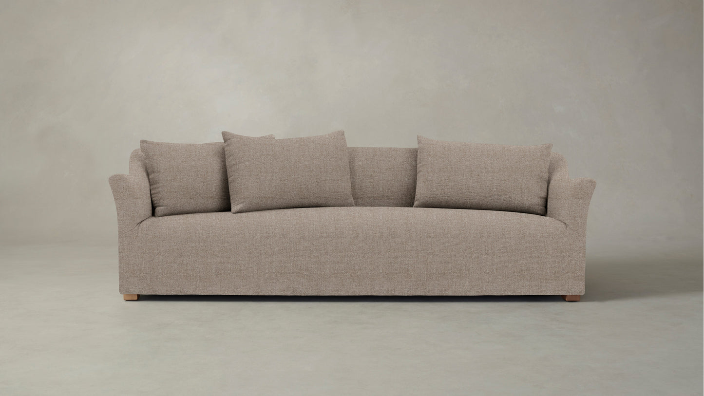 The Lenox  - Performance Basketweave Malt Sofa