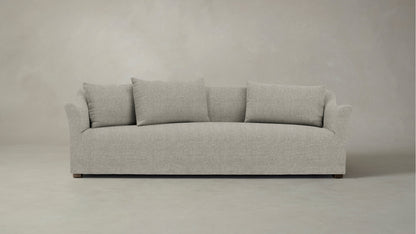 The Lenox  - Performance Basketweave Pebble Sofa