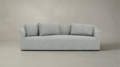 The Lenox  - Performance Melange Weave Seaglass Sofa