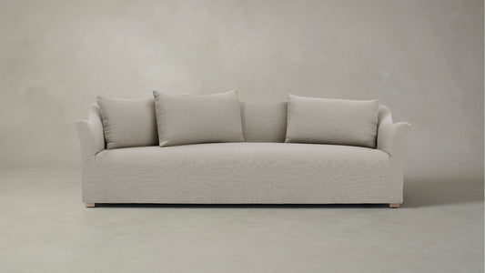 The Lenox  - Performance Textured Linen Flax Sofa