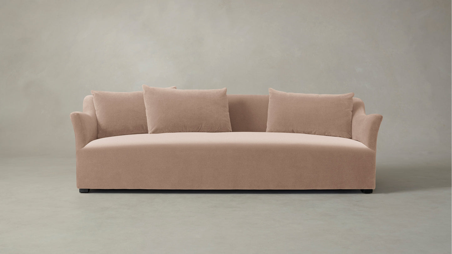 The Lenox  - Performance Velvet Dusty Rose Sofa