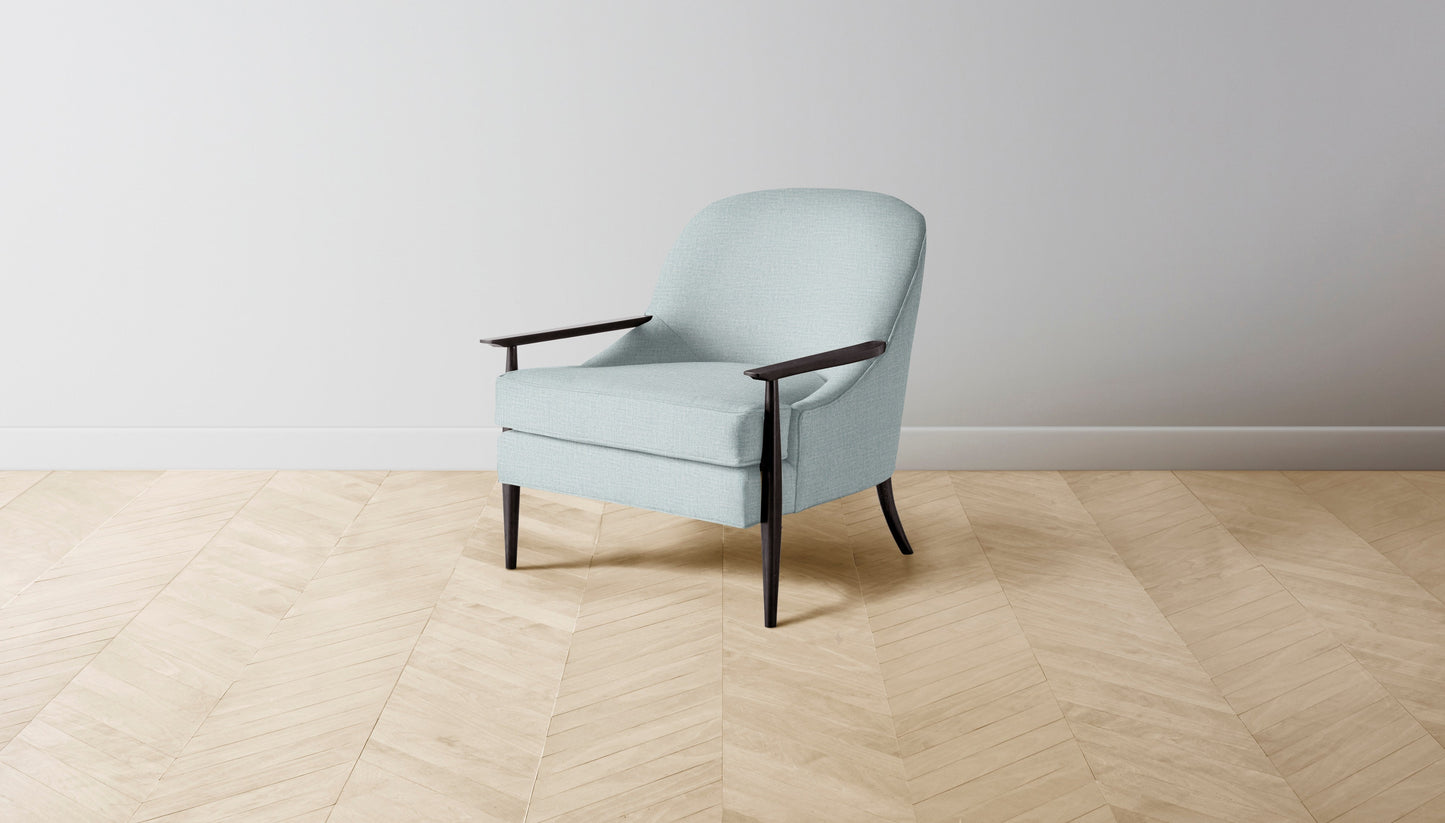 The Leroy  - Performance Woven Chenille Rain Chair
