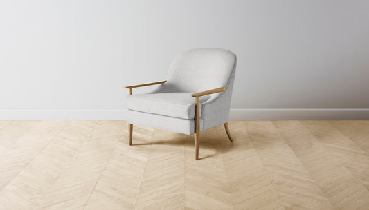 The Leroy  - Performance Woven Chenille Steel Chair