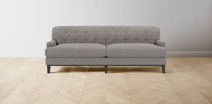 The Ludlow  - Belgian Linen Agate Sofa