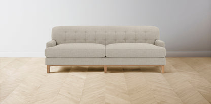 The Ludlow  - Belgian Linen Alder Sofa