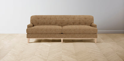 The Ludlow  - Belgian Linen Chai Sofa