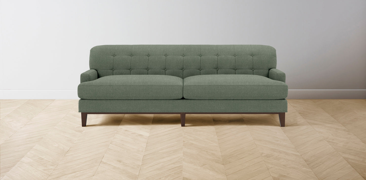 The Ludlow  - Performance Stonewashed Linen Aspen Sofa