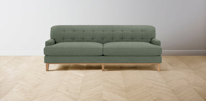 The Ludlow  - Performance Stonewashed Linen Aspen Sofa