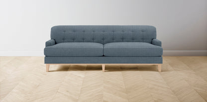 The Ludlow  - Performance Stonewashed Linen Chambray Sofa