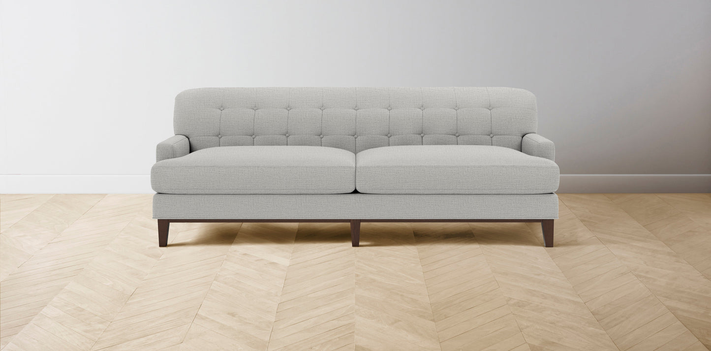 The Ludlow  - Performance Woven Chenille Steel Sofa