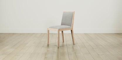 The Madison  - Performance Melange Weave Flint Dining Chair