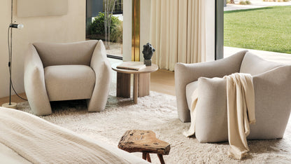 The Bond  - Tuscan Leather Camel Chair