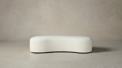 The Chelsea  - Italian Bouclé White Daybed