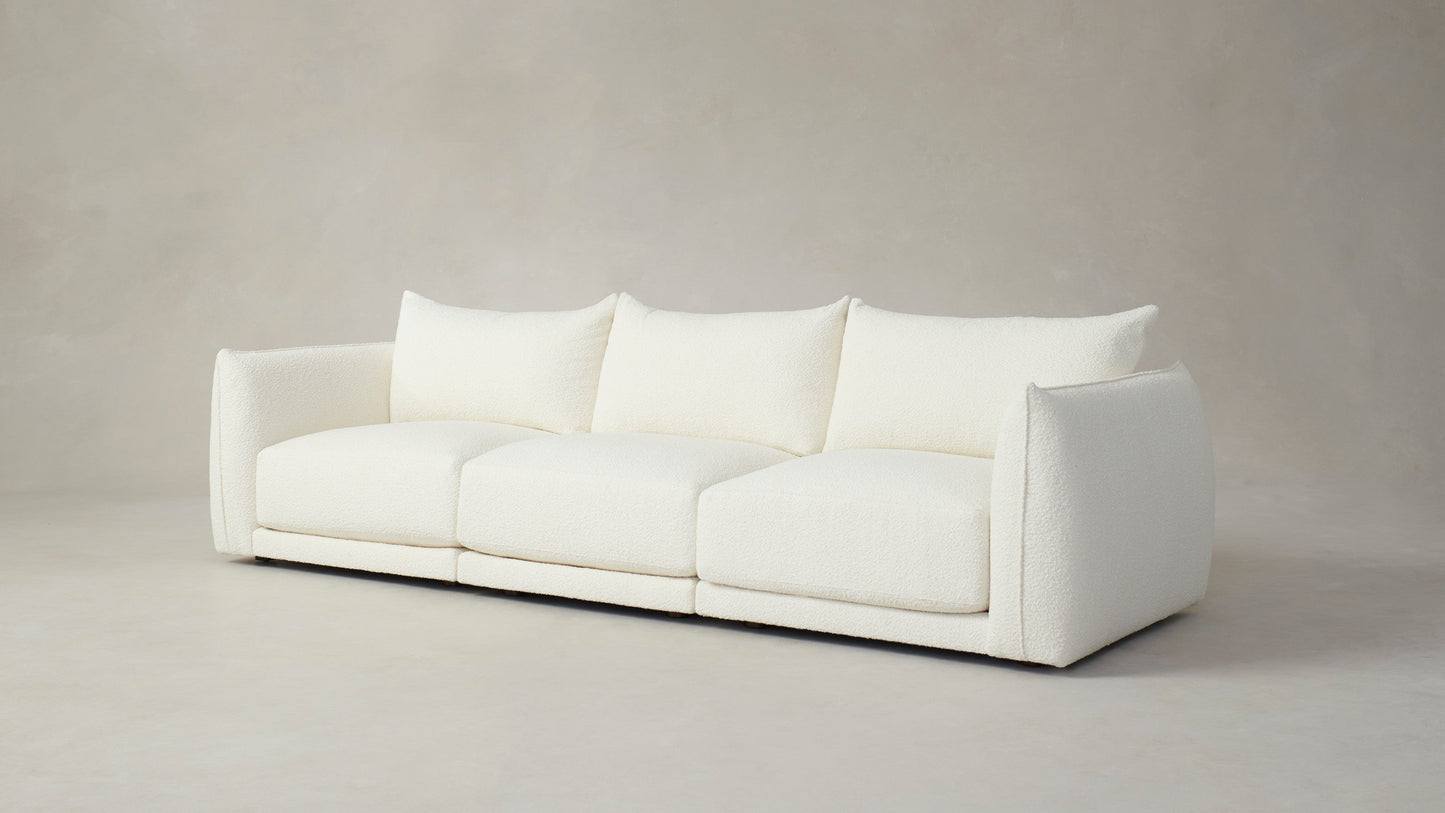 The Jones Modular  - Italian Bouclé White Sofa