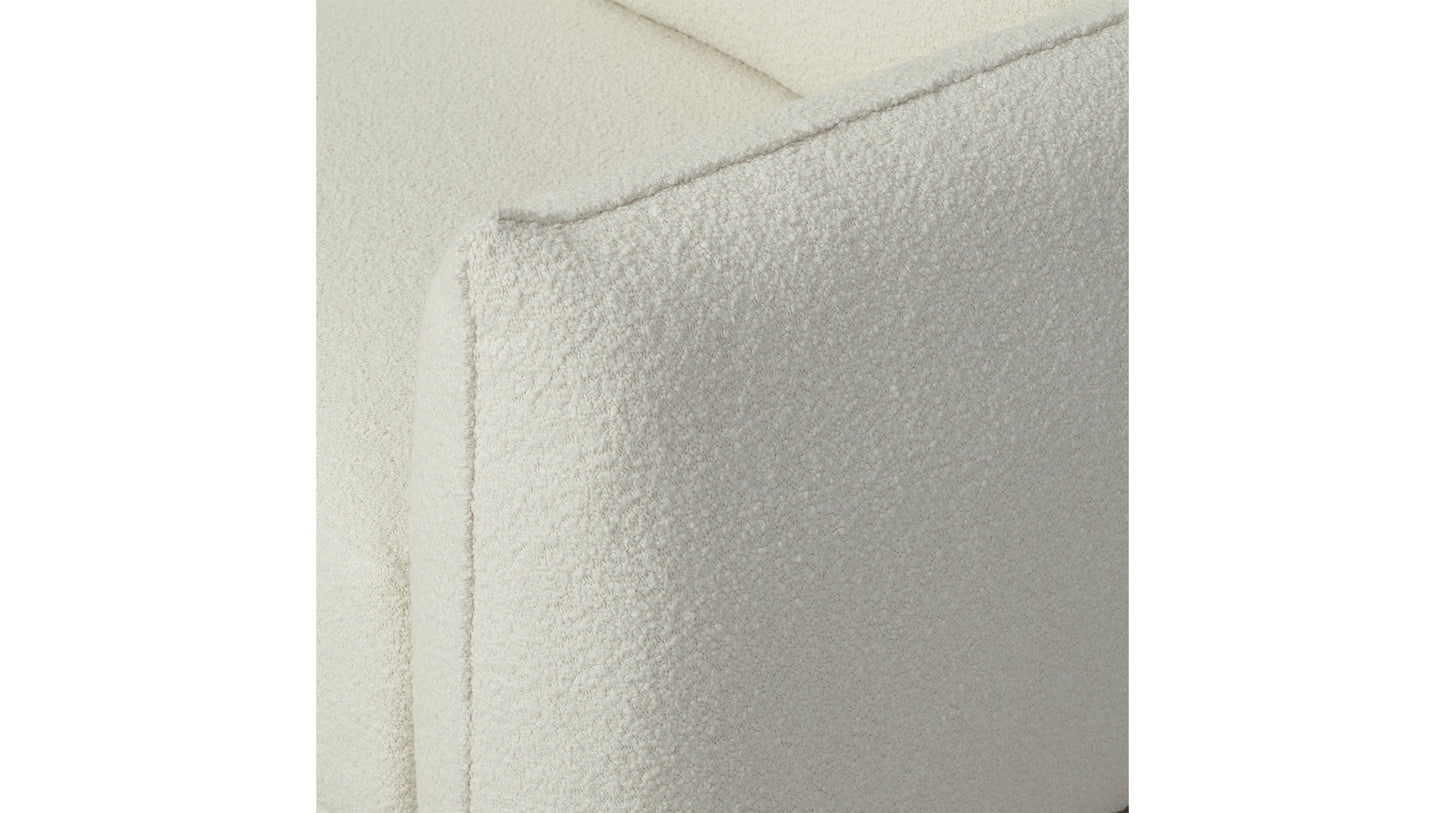 The Jones Modular  - Italian Bouclé White Sofa